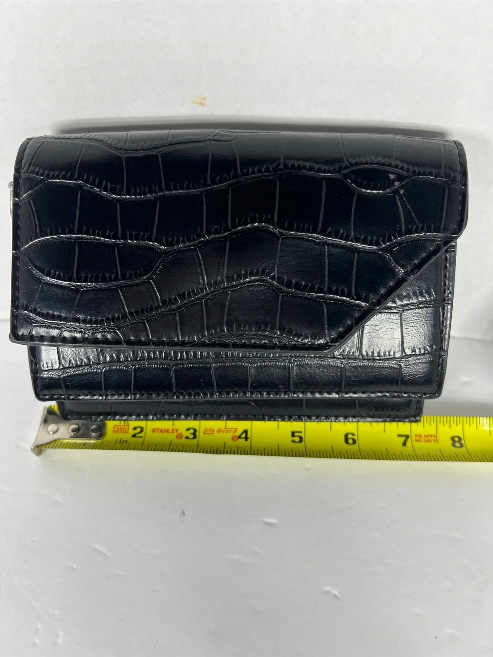 Sleek Black Crossbody Bag and Wallet Set